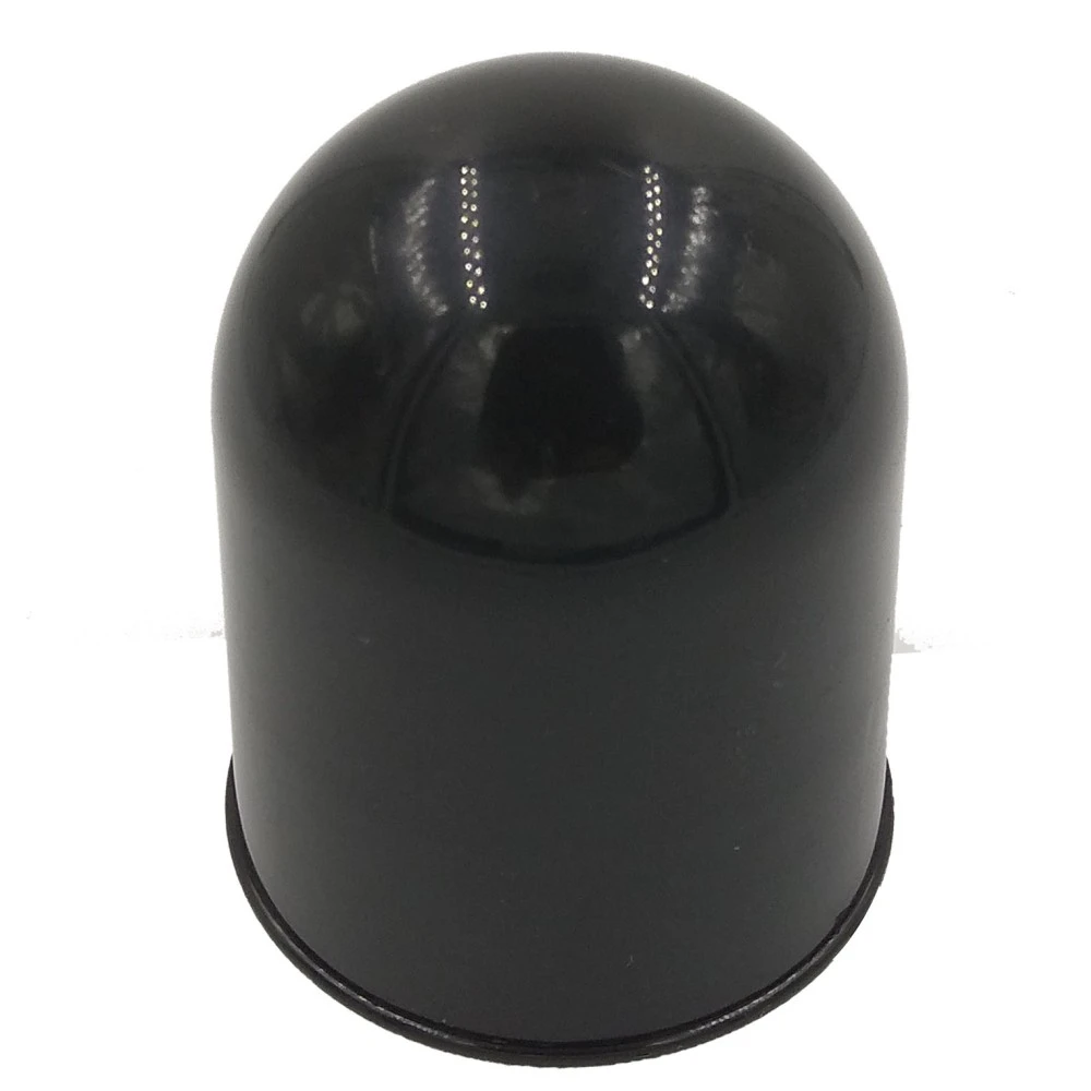 Vonóhorog kupak műanyag fekete