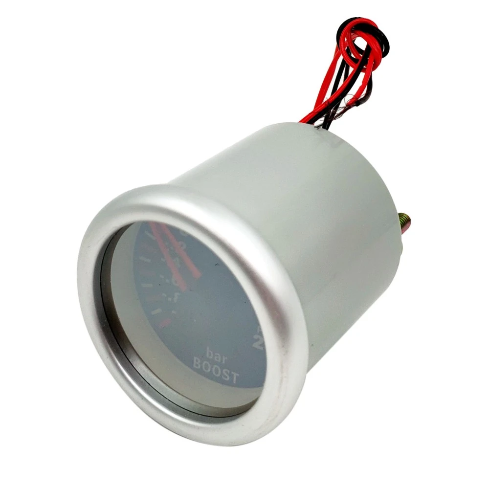 Műszer, tükrös turbónyomásmérő átm. 52mm LED7707-1