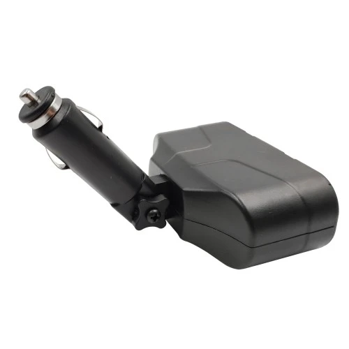 Szivargyújtó elosztó dönthető 2+2db USB 12V BM033