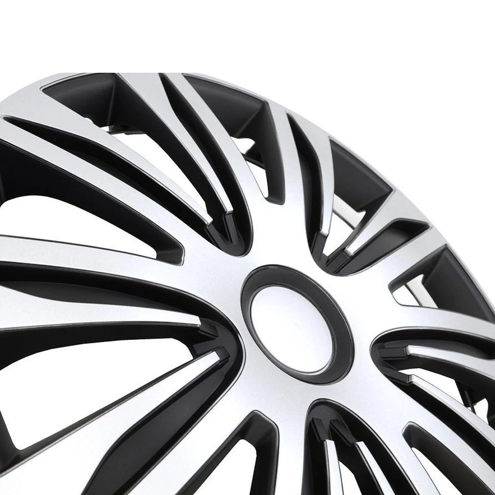 Dísztárcsa (16)  Nardo Silver & Black (Spider) 4db-os garnitúra