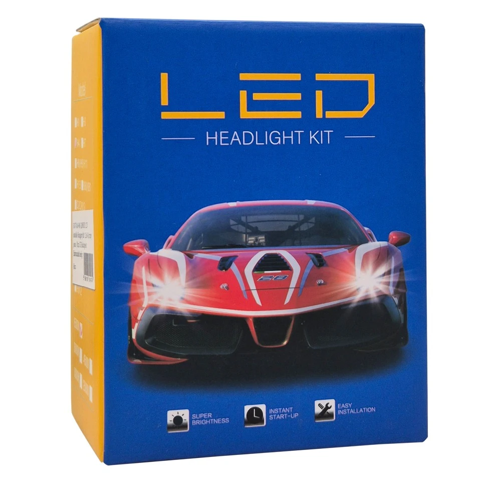 LED H4/12V/25W/25W Cool White Autolife L4-H4