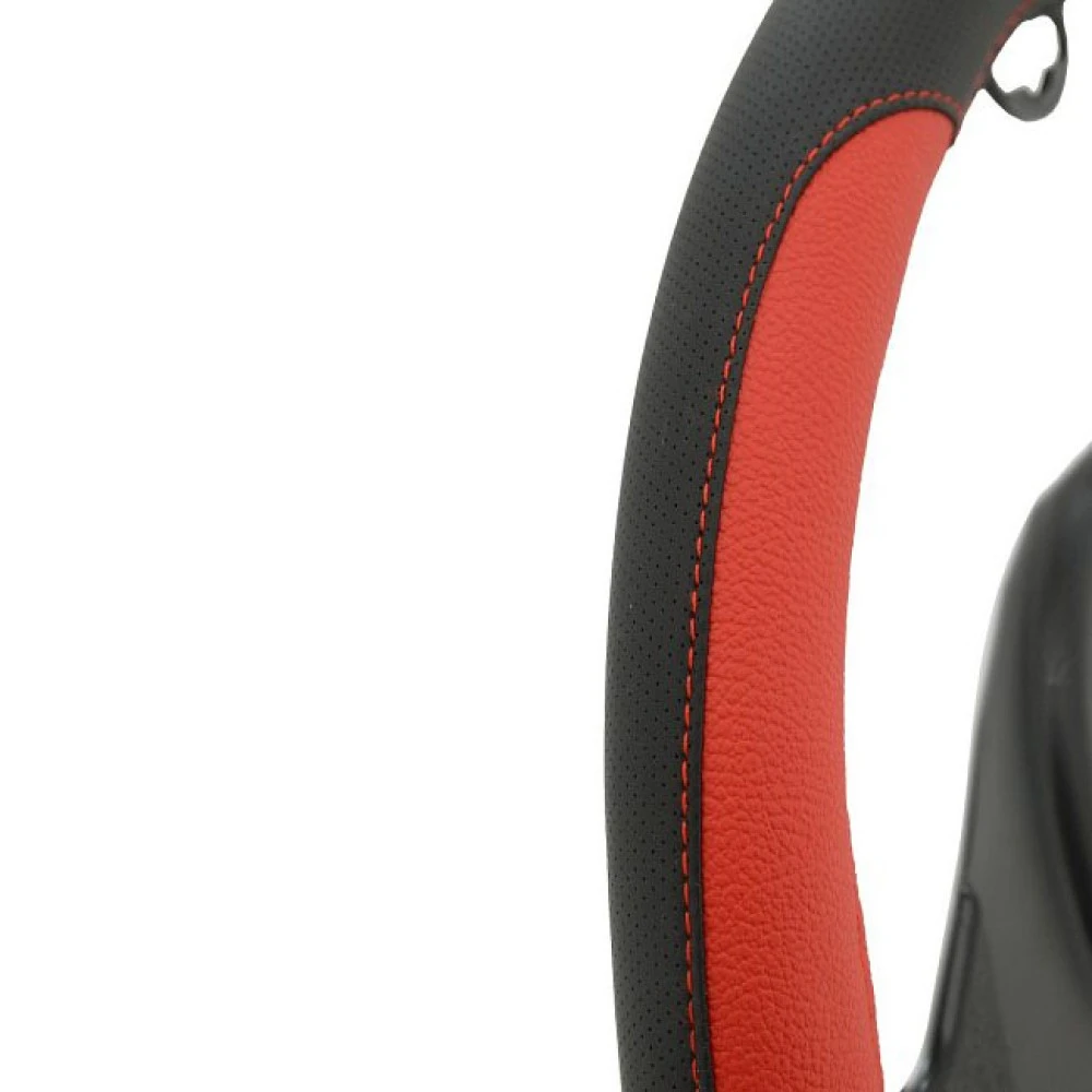 Kormányvédő 37-39cm fekete-piros Color Line 31451