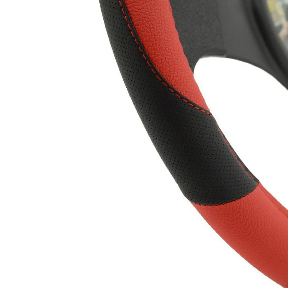 Kormányvédő 37-39cm fekete-piros Color Line 31451