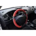 Kormányvédő 37-39cm fekete-piros Color Line 31451