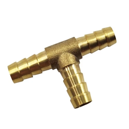 8mm-es réz T elosztó