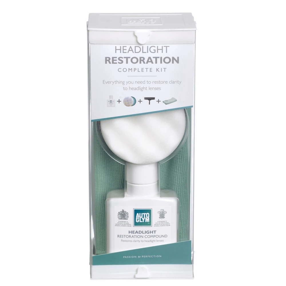 Autoglym Headlight Restoration Complete Kit (fényszóró polírozó készlet)