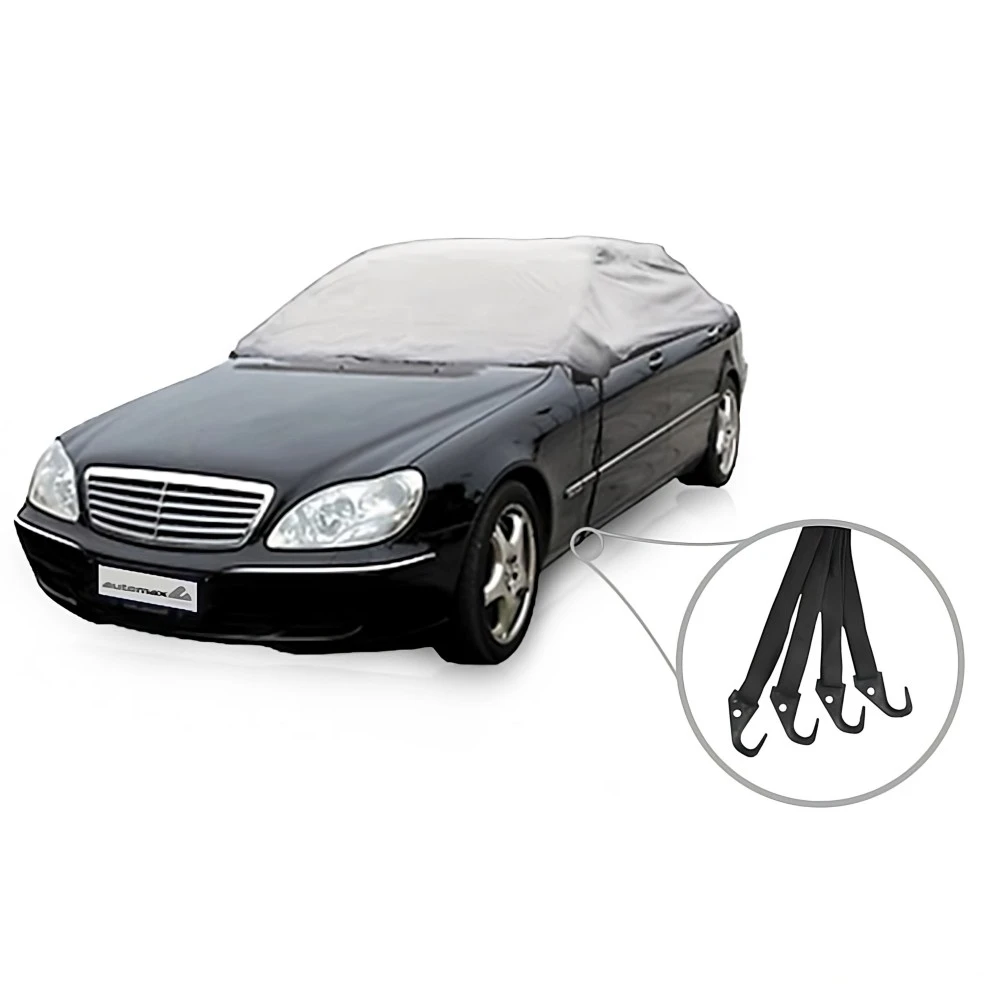 Autótakaró félgarázs ponyva L-es 284x147x55cm AM8974