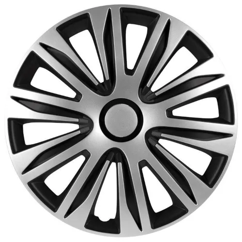 Dísztárcsa (16)  Nardo Silver & Black (Spider) 4db-os garnitúra