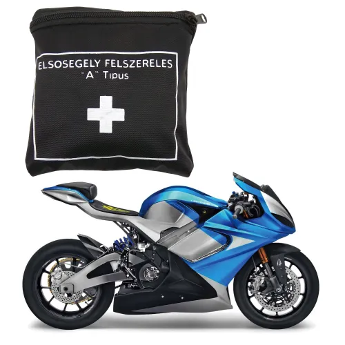 Elsősegély tasak motorkerékpárhoz és vadászathoz (A) kategóriás