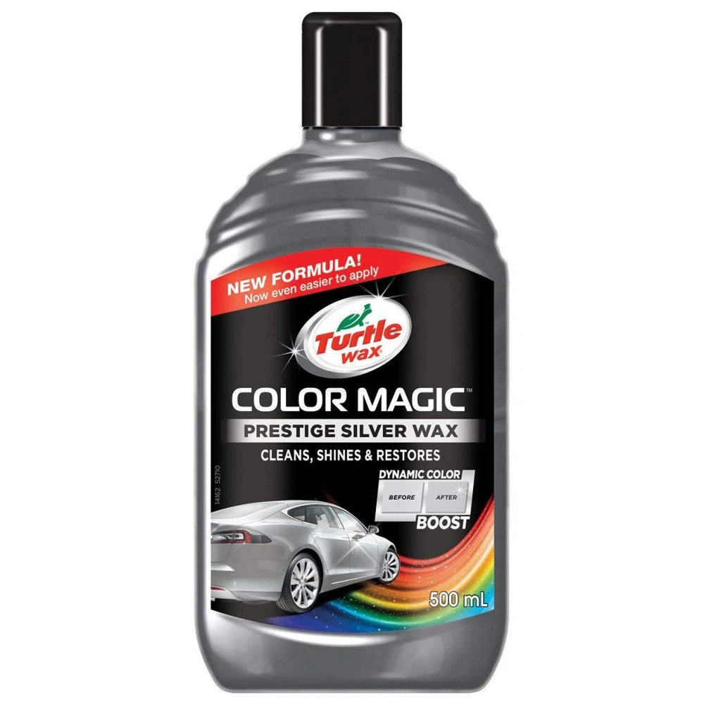 Fényezés felújító színpolír, ezüst 500 ml Turtle Wax Color Magic 52710
