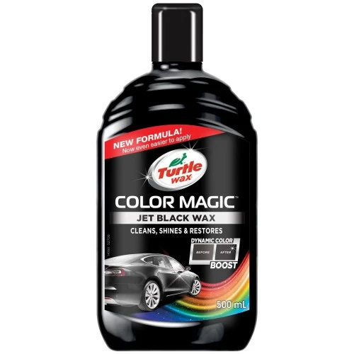 Fényezés felújító színpolír, fekete 500 ml Turtle Wax Color Magic 52708