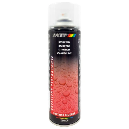 Gyorsfény autó wax spray 500 ml Motip 090109
