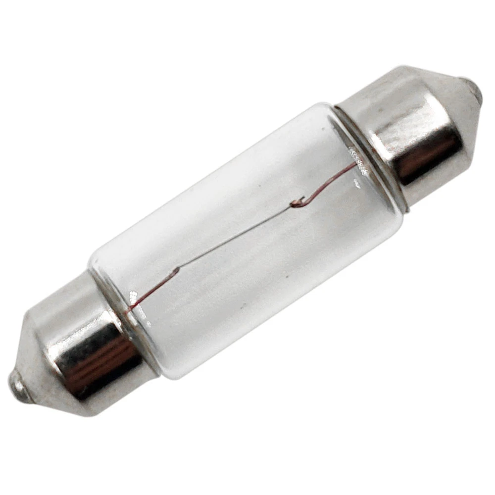 Izzó 12V/5 Watt szofita 10x35 mm, fehér SCT 209562