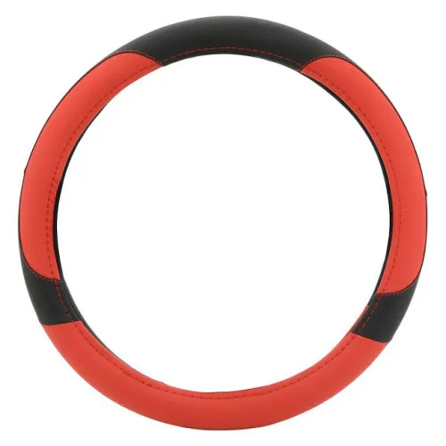 Kormányvédő 37-39cm fekete-piros Color Line 31451