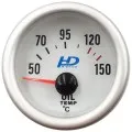 Műszer olajhőfok mérő  kék ledes 52mm LED7703