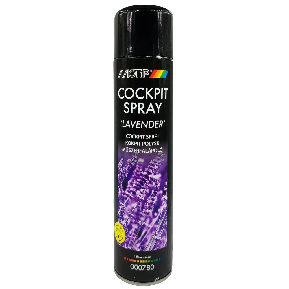 Műszerfalápoló levendula illatú 600 ml Motip 000780