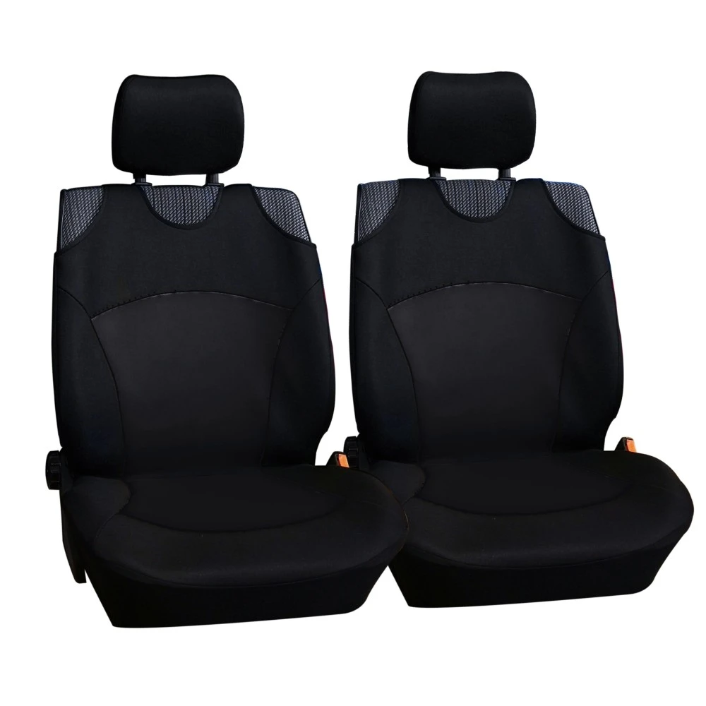 Üléshuzat univerzális (nagy méretű), betétes fekete-fekete első ülésekre