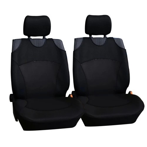 Üléshuzat univerzális (nagy méretű), betétes fekete-fekete első ülésekre