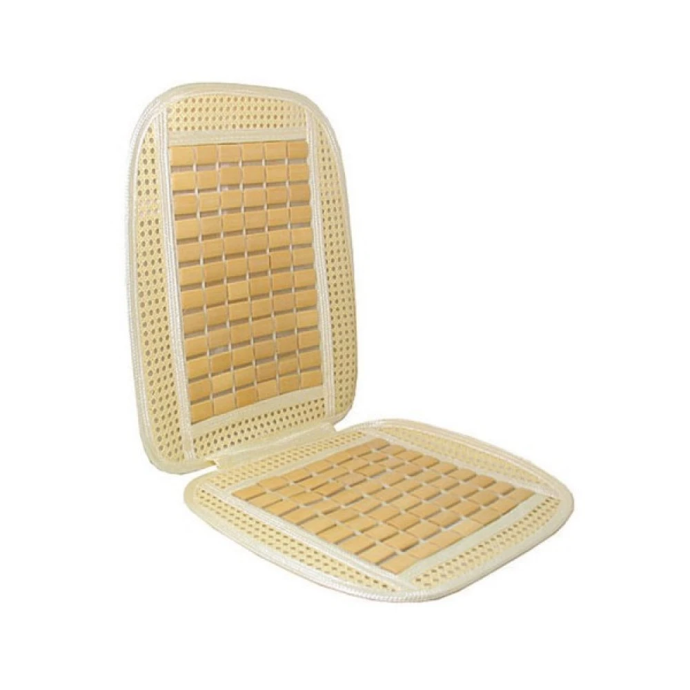 Ülésvédő plüss gyékény vajszínű AM5449