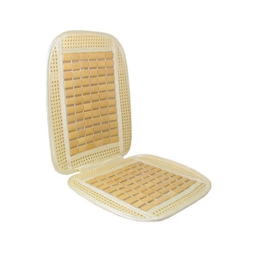 Ülésvédő plüss gyékény vajszínű AM5449