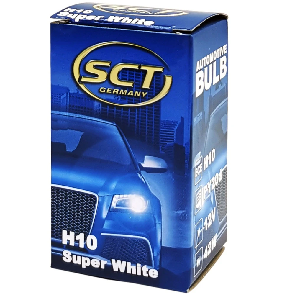 Izzó 12V/42W/H10/1db PY20 White SCT 202990