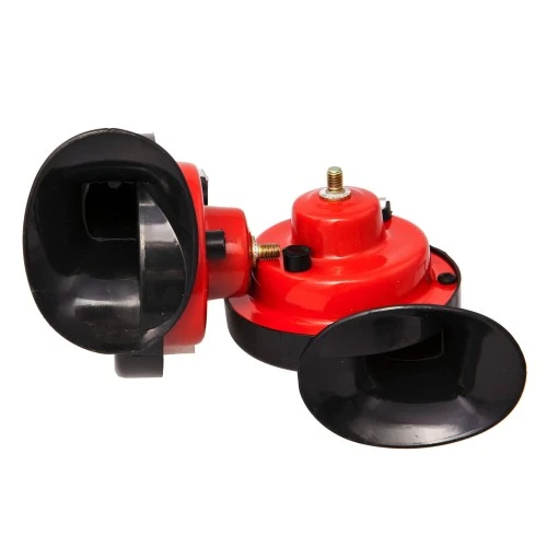 Kürt csiga (duda) 12V párban High and Low fekete AM2034 / 91592