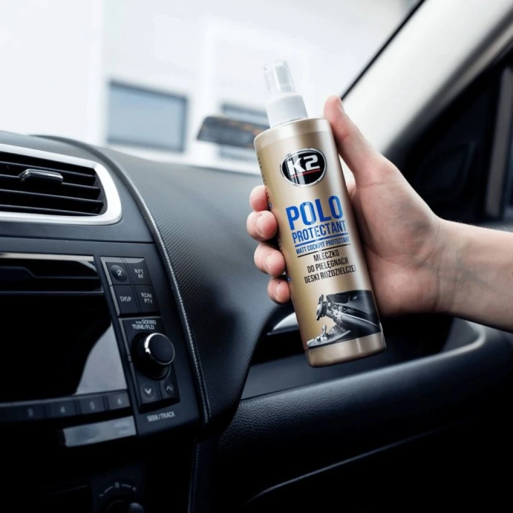 Matt műszerfalápoló tejszerű készítmény K2 Polo Protectant K410 330 gr.