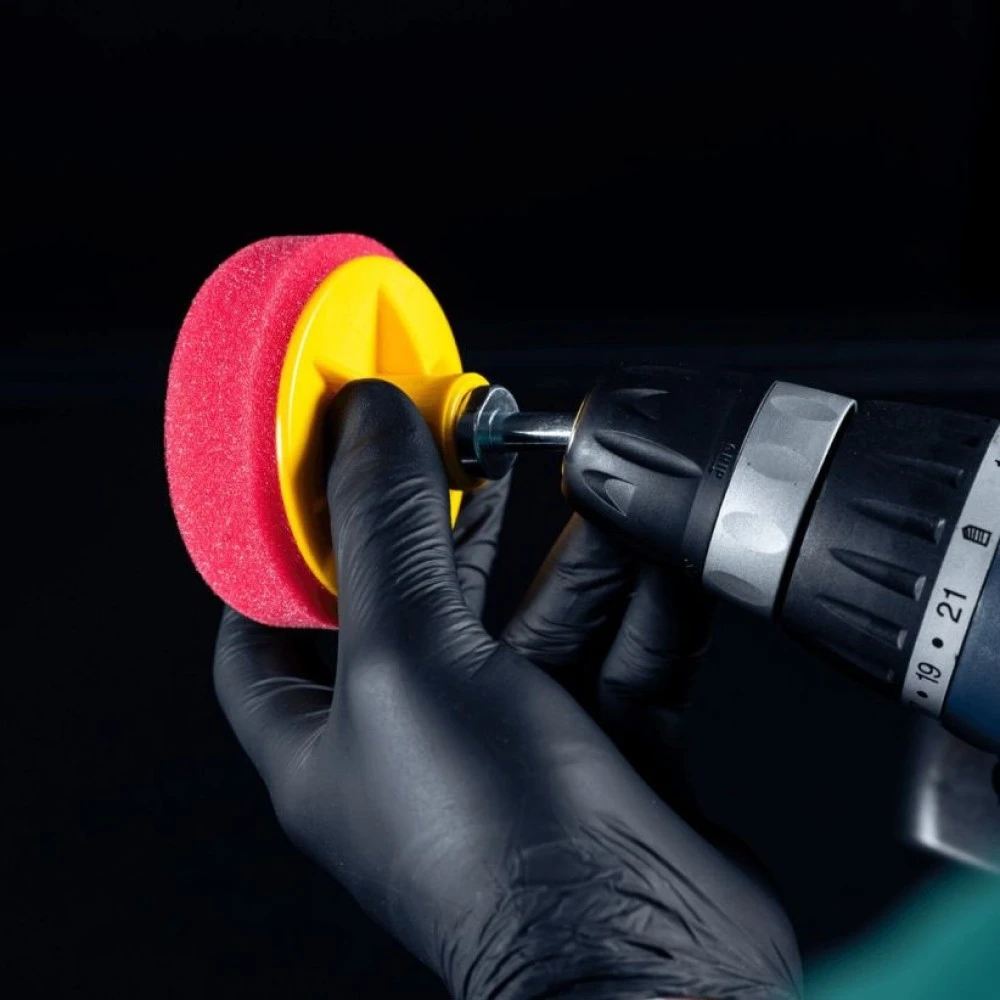 Fényszóró polírozó korong fúrógépbe 8cm K2 Lamp Doctor Pad