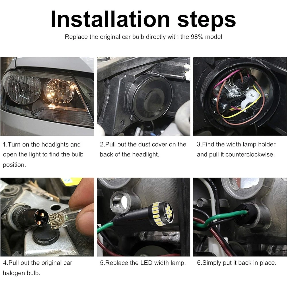 LED T10/12V W5W 24db mikro SMD AUTOLIFE T10-4024SMD