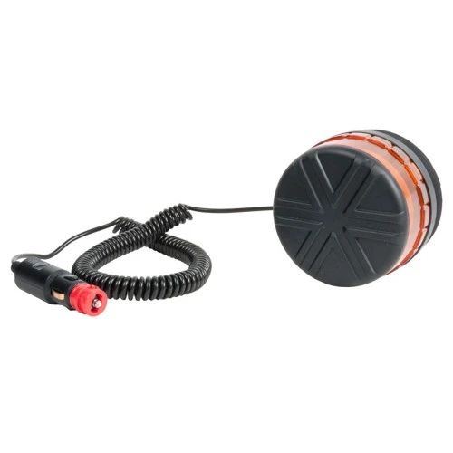 Mágnestalpas narancssárga tetővillogó 12-24V AM1761