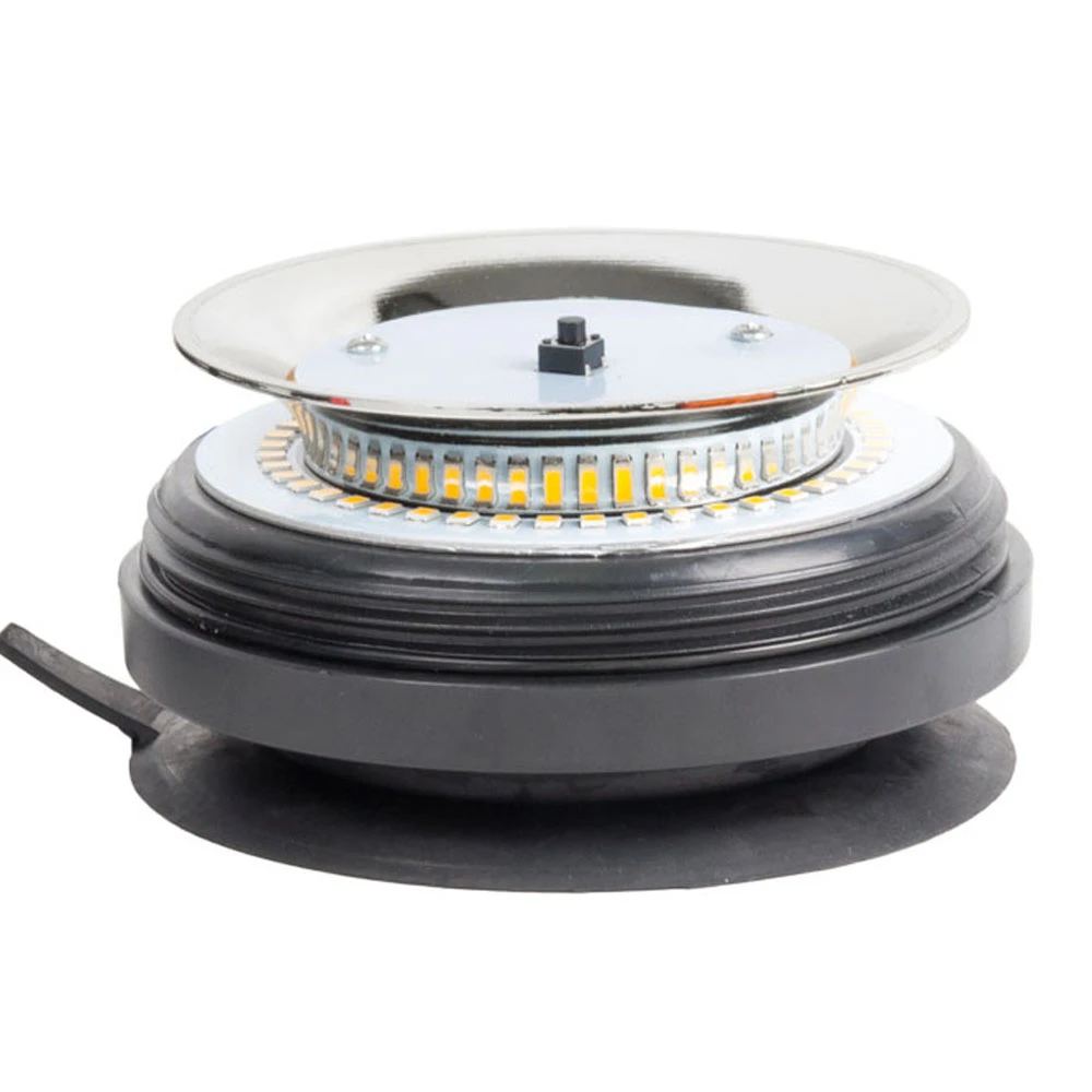 Mágnestalpas narancssárga tetővillogó 12-24V AM1761