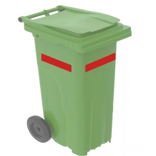 Fényvisszaverő csík matrica piros M-3C-R