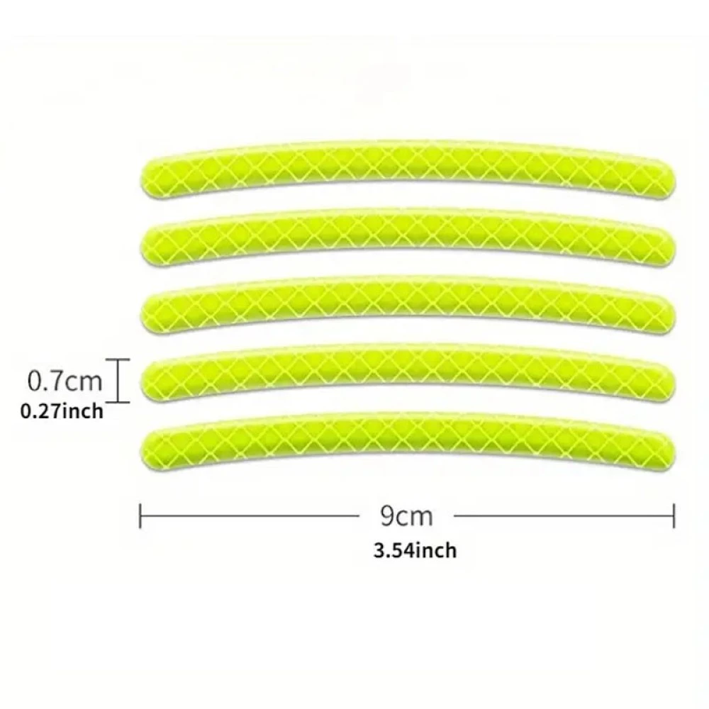 Fényvisszaverő dekorációs felni matrica 20db-os W16388