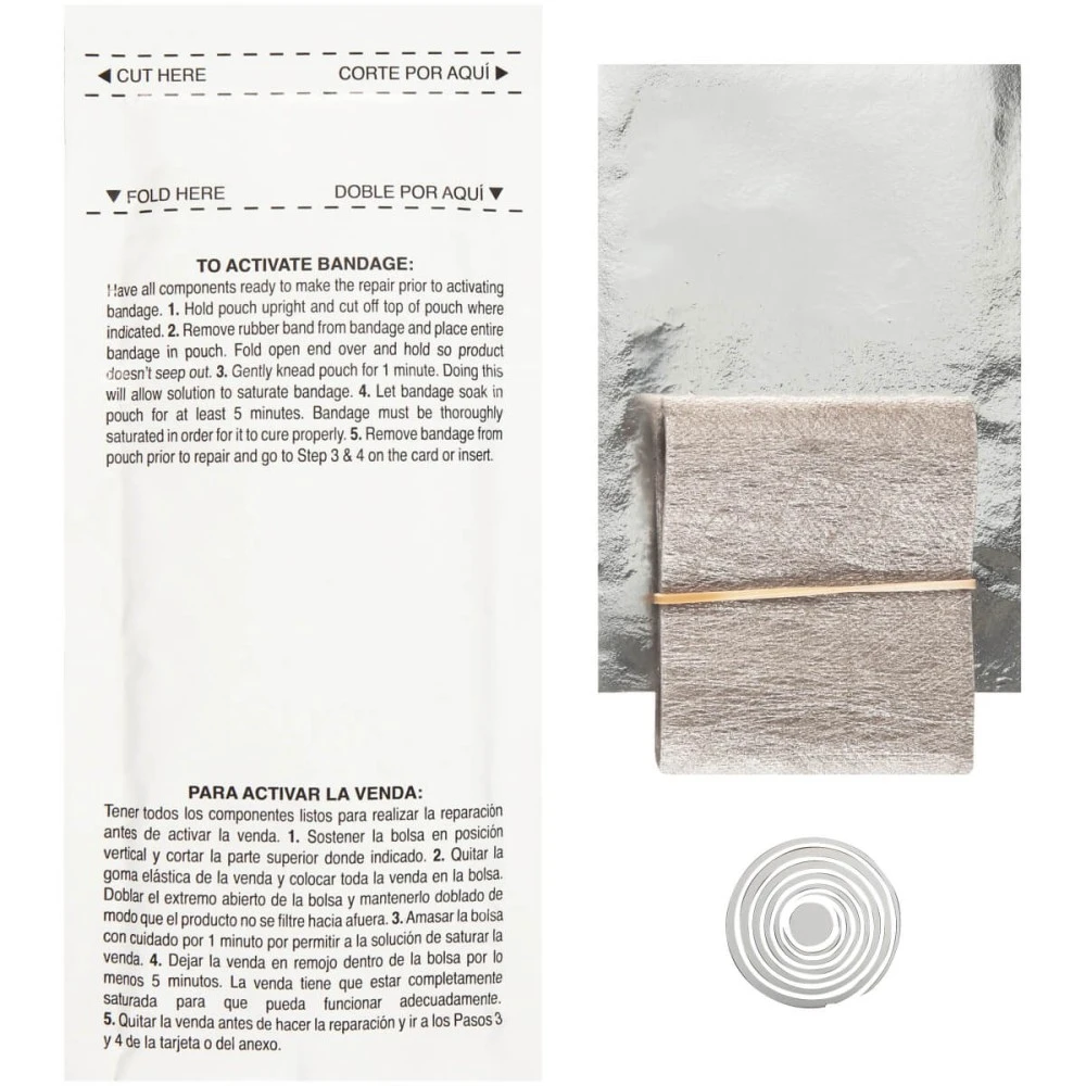 Kipufogó javító simulékony tapasz Versachem Muffler Cast 10151