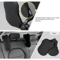 Autós memóriahabos fej- és nyaktámasz fekete színben mosható huzattal GBS-100