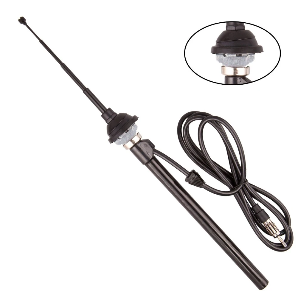 Antenna teleszkópos fekete AM3567 94cm (KSD02B) 93855