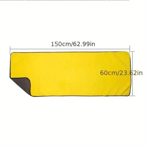 Autó szárazoló mikorszálas kendő 150 x 60cm 500g 08012