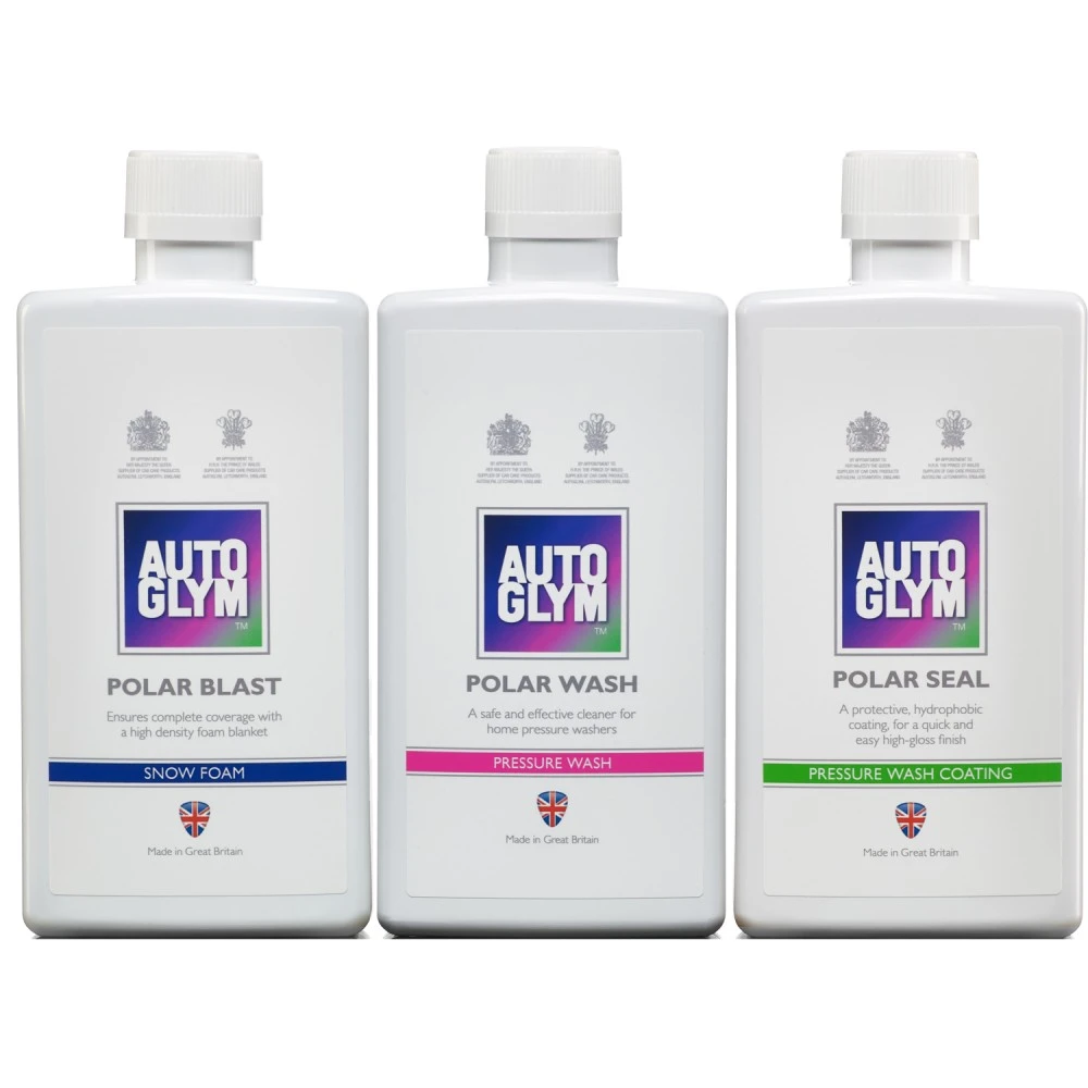 Autoglym Polar Collection (magasnyomású mosókhoz kezdőkészlet) 3x500ml
