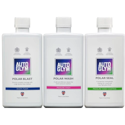 Autoglym Polar Collection (magasnyomású mosókhoz kezdőkészlet) 3x500ml