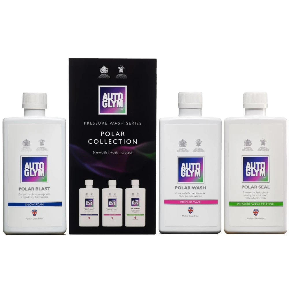 Autoglym Polar Collection (magasnyomású mosókhoz kezdőkészlet) 3x500ml