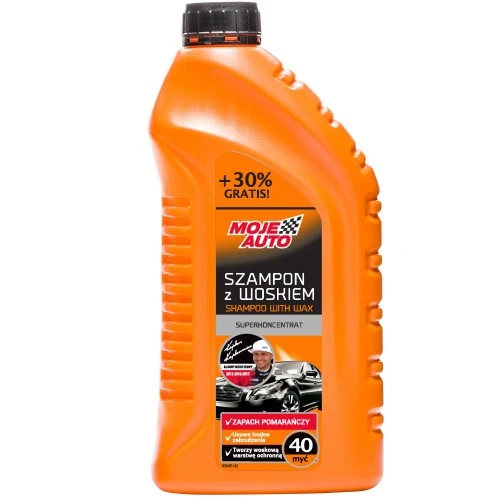 Autósampon viasszal Narancs illatú 1 liter Moje 19-027