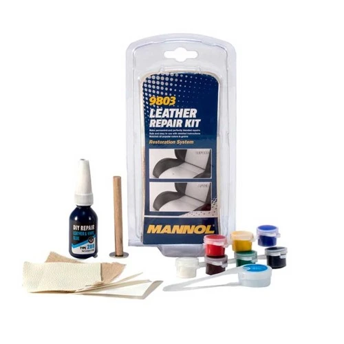 Bőr-műbőr javító készlet Mannol 9803
