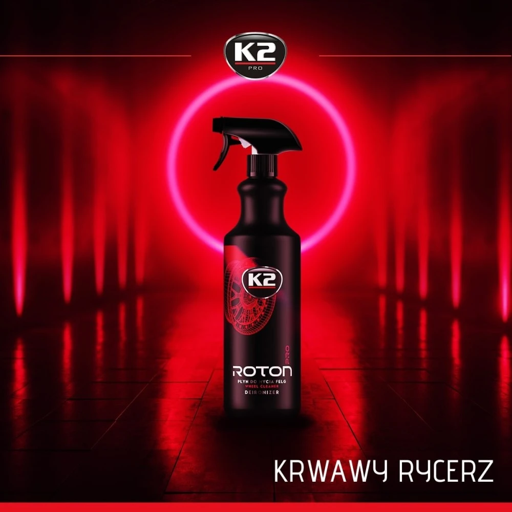 Felnitisztító- és röprozsda eltávolító spray 1 liter K2 Roton Pro