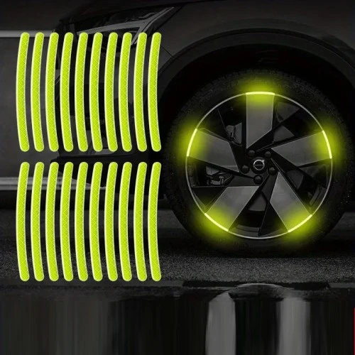 Fényvisszaverő dekorációs felni matrica 20db-os W16388