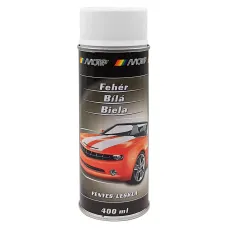 Festék fényes fehér 400 ml Motip White Paint 04004
