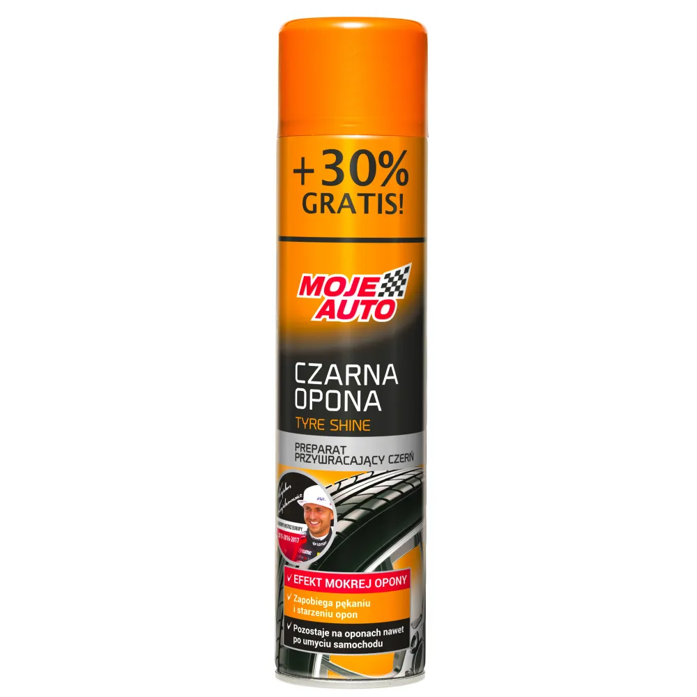 Gumiápoló spray Moje Auto 520ml 19-022