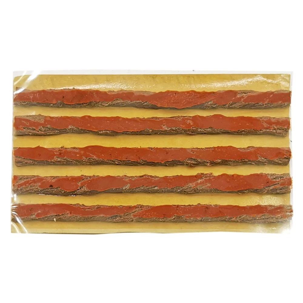 Gumiragasztó javítószál (barna giliszta) 5db Tire Plugs