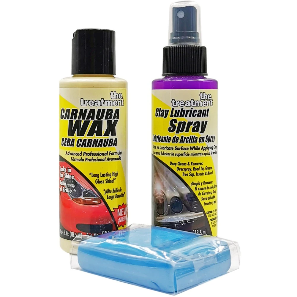 Autókozmetikai gyurma készlet waxal fényezés tisztításhoz Clay Detailing Kit Treatment 38000