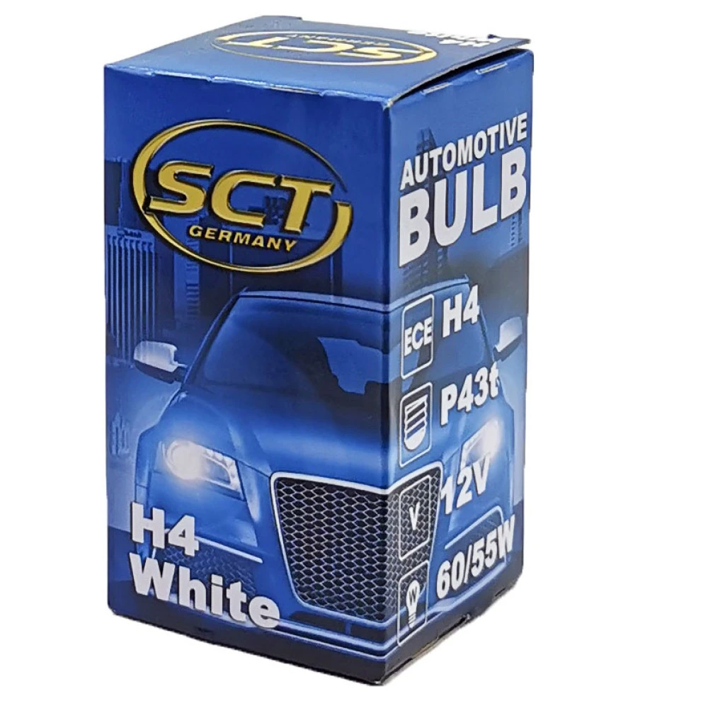 Izzó 12V/H4/60/55W White Plasma +30% (fehér) 202013