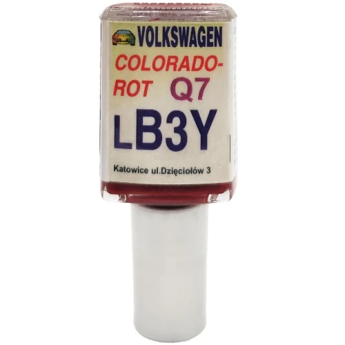 Javítófesték Volkswagen Colorado Rot LB3Y Q7 Arasystem 10ml